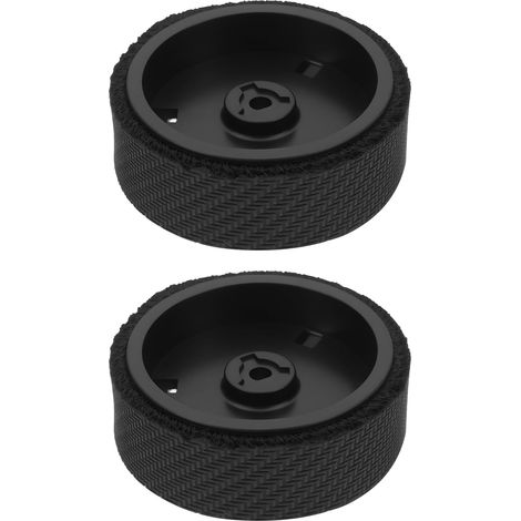 Lot de 2 Roues de Rechange pour Balayeuse Compatible avec IRobot Braava 380 380t 320 390 381 390T Mint Plus 4200 5200C (1/5)