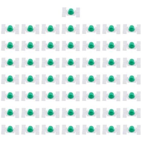 Jeffergarden 50 Pcs Blanc En Plastique Moulure De Porte De Voiture Garniture Clips Retenues Attaches Pour BMW Série 3 E36 E46