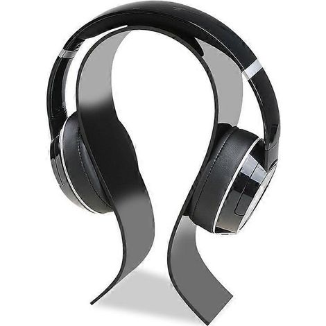 Support pour casque audio en acrylique en forme de U, présentoir pour casque audio en plexiglas