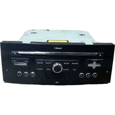 [PRODUIT D'OCCASION] Autoradio PEUGEOT 407 ♻️ Ref Oe. 6579v4 - Garantie à vie (1/2)