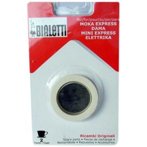 Bialetti 2 Cup Washer/Filter Set