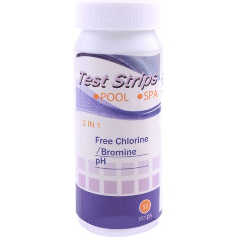 Water Test Strip PH Value Total Hardness Test Strip Pool Test Strip for Aquarium Pond 2 in 1 (1/5)