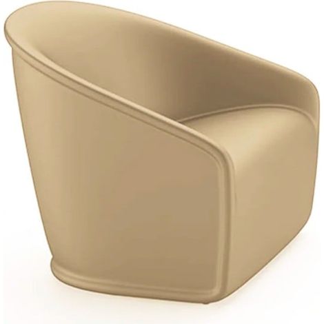 Sillón de diseño moderno exterior jardín bar restaurante Settembre - Beige