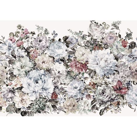 Papier peint panoramique romantique Posy (1/5)