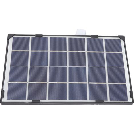 Panneau solaire miniature 6W 5V étanche et léger avec port USB pour la charge de téléphones portables et d'appareils photo numériques (1/5)