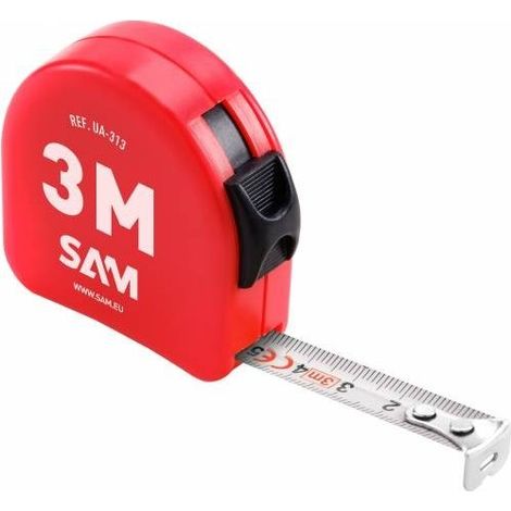 Mètre ruban SAM UA 3mx 13 Métrique ( Prix pour 1 ) (1/4)