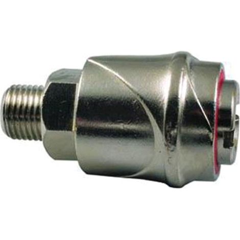 Aria Compressa - Ani Rubinetto Rapido Con Attacco Maschio Art.1010 1/4"