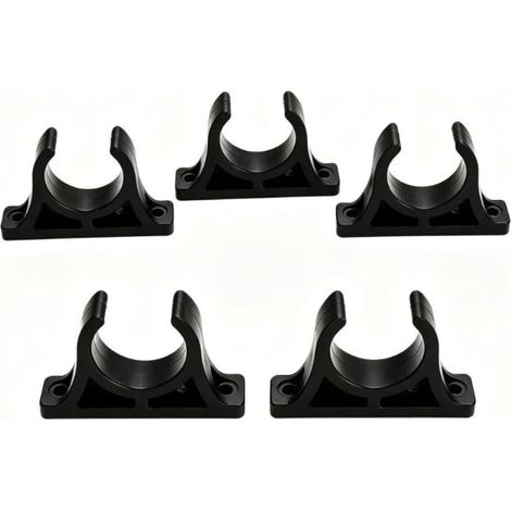 Lot de 5 pinces de fixation en plastique pour machine de découpe de jardin, pièces de rechange pour débroussailleuse, accessoires légers et résistants aux intempéries pour outils de (1/5)
