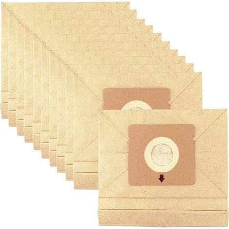 Sac Aspirateur - ZR003901 - Compatible Rowenta COMPACTEO RO1733 Moulinex Accessimo City Space Mini Space - Lot de 12 (1/5)