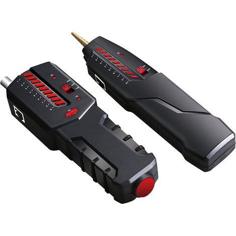 Drahttoner 1 Satz Multifunktion aler Kabels chieber Durchgangsprüfer Netzwerkkabeltester Kfz- Draht Networking-Tool Liniensucher Handlich Tracking-Gerät Web-Tool Ethernet Metall