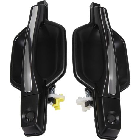 2-teiliges Türgriffset vorne links + rechts außen MR653473 für Mitsubishi Pajero/Montero MK3 V73 V75 V77 V78 2000-2006 (1/3)