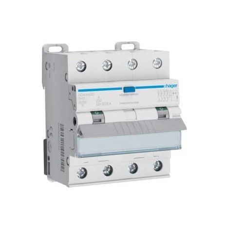 Interruptor Hager adx440d 4 polos 40A 30mA