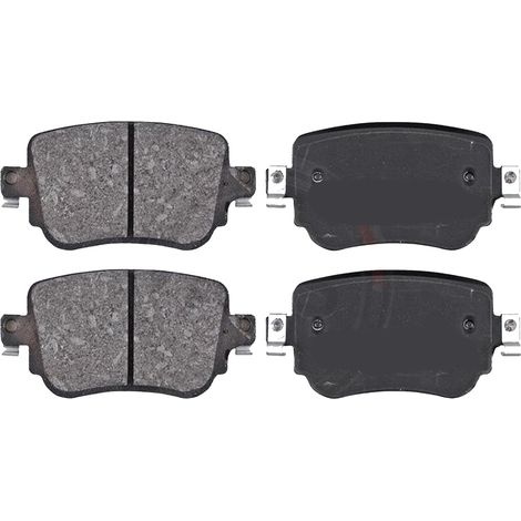 KIT PASTIGLIE FRENO POSTERIORI compatibile con VW CADDY ALLTRACK ORIGIN CASSONE/LIMOUSINE SPAZIOSA (SAA) / PASTIGLIE FRENANTI AUTO OEM 35001, / SOSTITUZIONE DIRETTA / BASSA POLVERE / SILENZIOSO