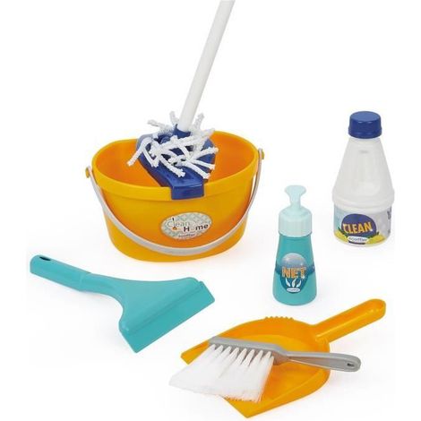Chariot ménage + aspirateur - ECOIFFIER - 2774 - Faire le ménage devien un plaisir (1/5)