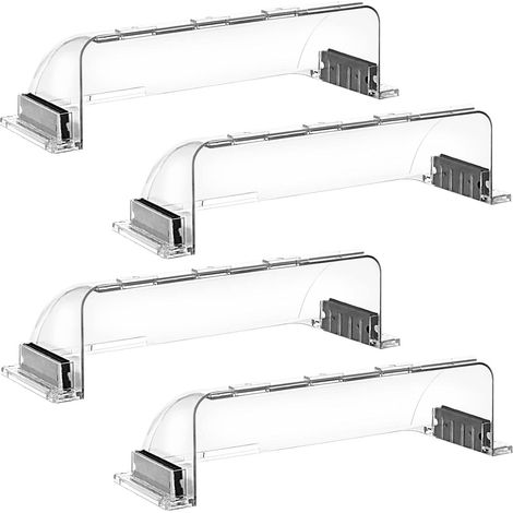 Deflettori per bocchetta dell'aria regolabili per calore e ventilazione, resistenti e infrangibili, con magnete, design sicuro, facile installazione,regolabili da 8,5" a 15" ,(set da 4)