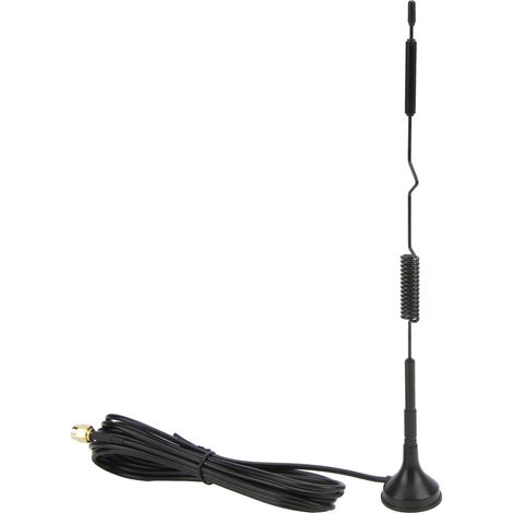 Antenne 5g 4g Base Magnétique 15dbi Interface Sma Pour Routeur Domotique Et Module Dtu - Lot De 1 (1/5)