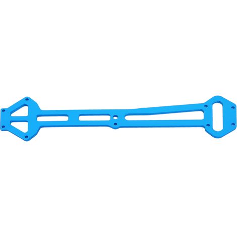Plateau radio en alliage d'aluminium pour voiture RC modèle HSP 94111 94170 94107 (Bleu) (1/5)