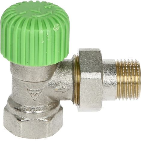 Vanne thermostatique 3/4'' équerre