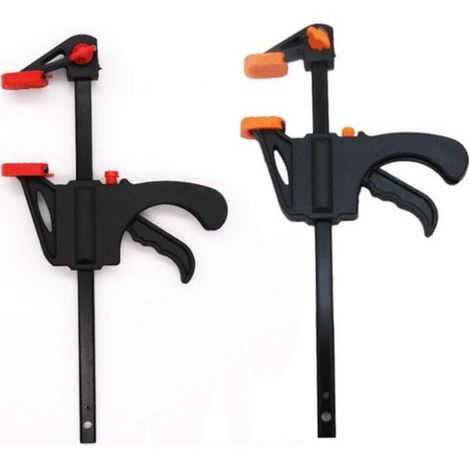 Pinces à une main en acier et nylon 2 pièces pour une fixation précise, force de serrage de 11 kg (1/5)