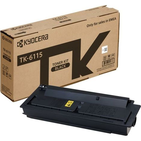 KYOCERA CARTUCHO DE TÓNER NEGRO (1T02P10NL0, TK-6115) ECOSYS M4125/M4132idn(15K)