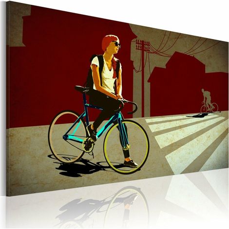 Tableau voyage urbain - 90 x 60 cm (1/4)
