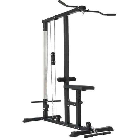Stazione Lat Machine Pulley Pull Down Tower Panca Multifunzione