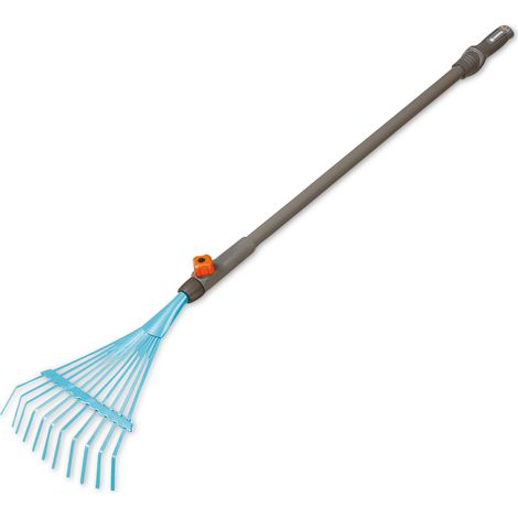 Rastrello giardino Gardena combisystem metallo 88.5 cm superficie ampia