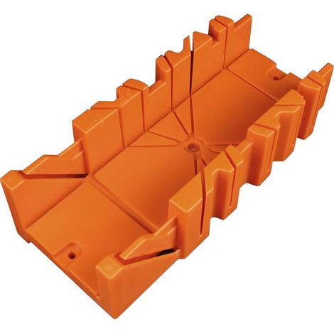 Boîte à onglets de 30,5 cm (12 pouces) pour scie à dos, angles de coupe de 45°, 22,5° et 90°, boîte de sciage et de serrage pour le travail du bois (1/5)