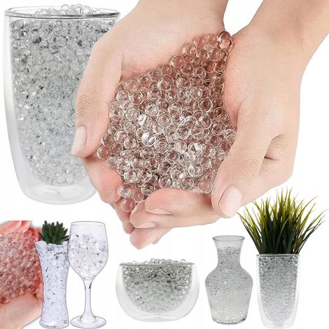 Transparente Gelkugeln für Blumen Hydrogel Erde bewässernde 50g (1/5)