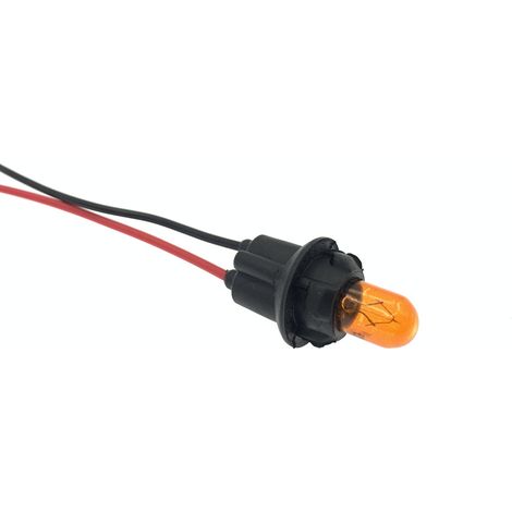 Douille pour ampoule T10 de voiture, petite douille, support d'ampoule, feu de position, éclairage de tableau de bord, support d'éclairage de plaque d'immatriculation, embase (1/5)
