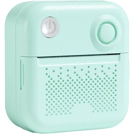 1 étiqueteuse thermique Bluetooth, imprimante d'étiquettes portable, 203 DPI, batterie 1200 mAh, pour maison bureau petites entreprises (1/5)