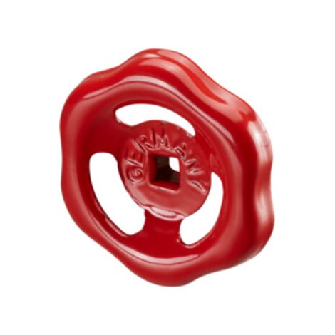 Oventrop Handrad Schieber und Rg-Ventile für DN 80 Stahl, Rot (1/2)
