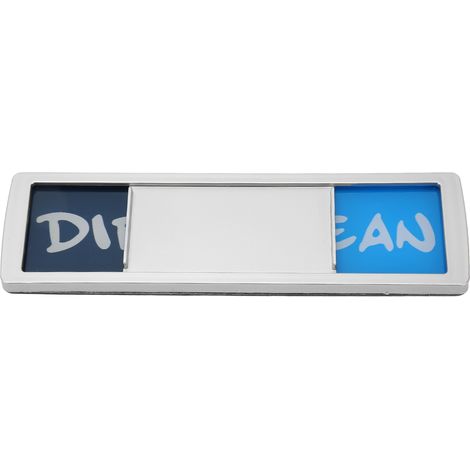 Étiquettes magnétiques « propre/sale » pour lave-vaisselle, faciles à lire, coulissantes, portables, type cuisine A. (1/5)