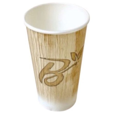 Verre jetable en Feuille de Palmier 350 ml - 100 pièces - Ecobioshopping