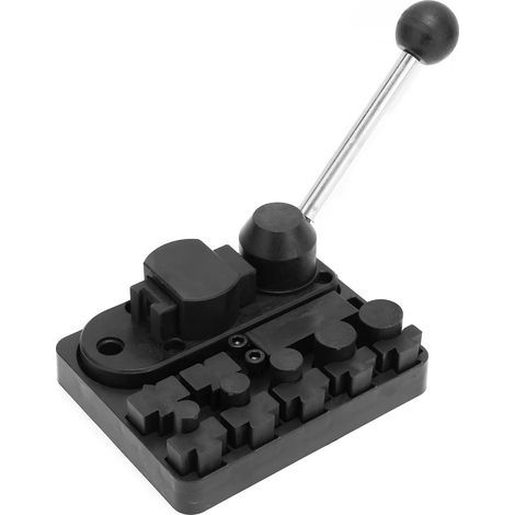 Dispositif Plieu De Bagues Outil Pliage Pou Cuillèes Machine à Plie Fabication Bijoux Agent Cuive Céateu Kit Atisanat Domicile Opéation Facile Polyvalent Convient Plusieus Tailles (1/4)