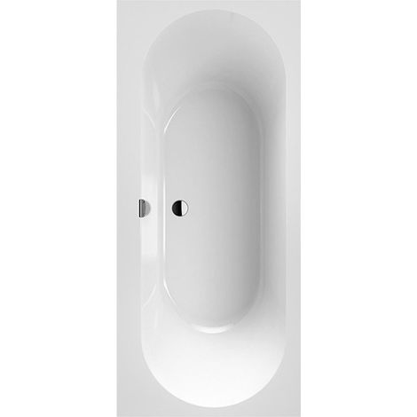 Sistema de hidromasaje, Oberon 2.0, bañera, UBQ170OBR2DV, rectangular, Quaryl®, 1700 x 750 mm, blanco, Hydropool Entry (HE), Multiplex Trio,