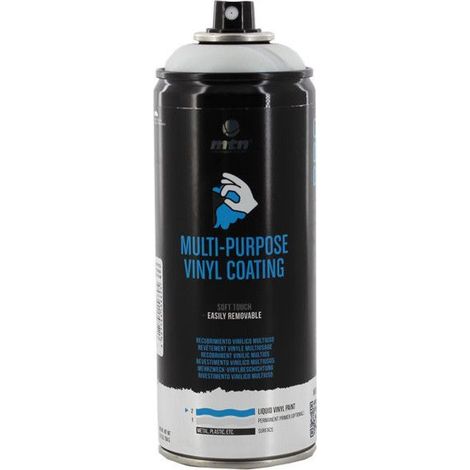 Bombe de peinture revêtement vinyle multiusage - Blanc Perle - 400ml - MTN Pro
