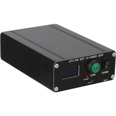 Mini coupleur d'antenne automatique pour équipements radio 1,8-55 MHz 24,4 mm (0,96 po) avec boîtier ATUU100. Coupleur d'antenne 1,8-55 MHz. (1/5)