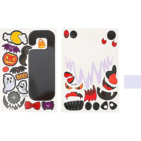 3er-Set Halloween-Aufkleber für Halloween-Dekoration (1/3)