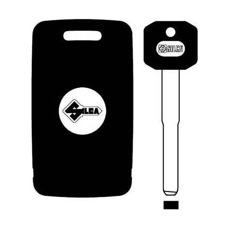 CHIAVE AUTO TRANSPONDER SLOT VOLVO HU137TEK SILCA