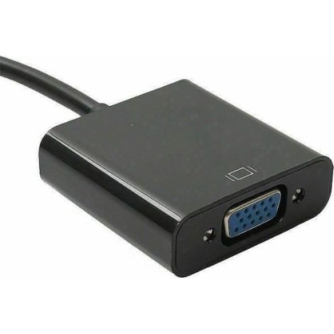 Adaptateur DisplayPort vers VGA - DP - VGA - 1080p - Noir - Convertisseur vidéo (1/4)