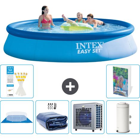 Intex Piscina Easy Set Rotonda - 396x84 cm - 7-pezzi S104 (1/5)