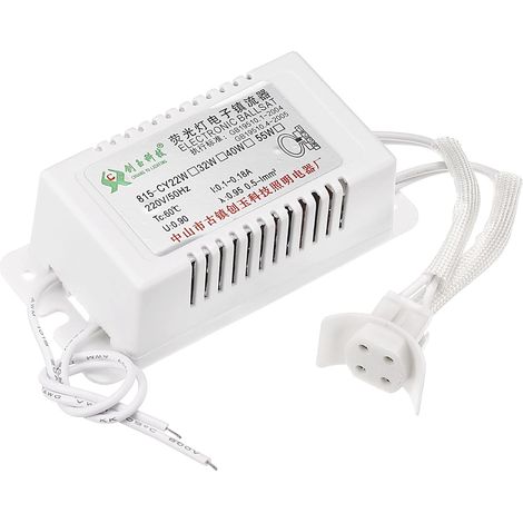 4x2x1" Électronique Ballast, 220V AC 22/40-Watt Anneau Fluorescent Lampe Universel Ballast Tube Instant Démarrer, Argenté (1/5)