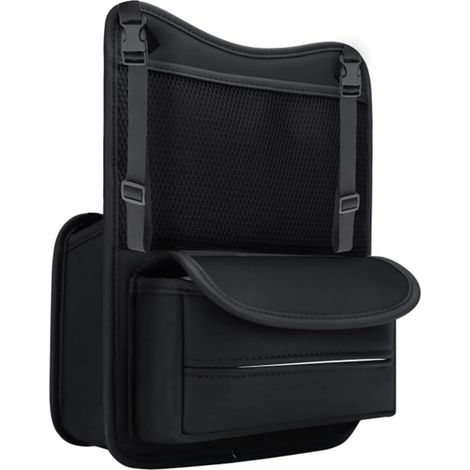 Elegante y práctica bolsa organizadora para el coche, ideal para guardar carteras, libros y teléfonos organiza tu vehículo. (1/5)