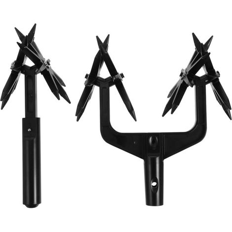 Outil de Jardinage Manuel pour Sol Scarificateur et Aérateur Polyvalent