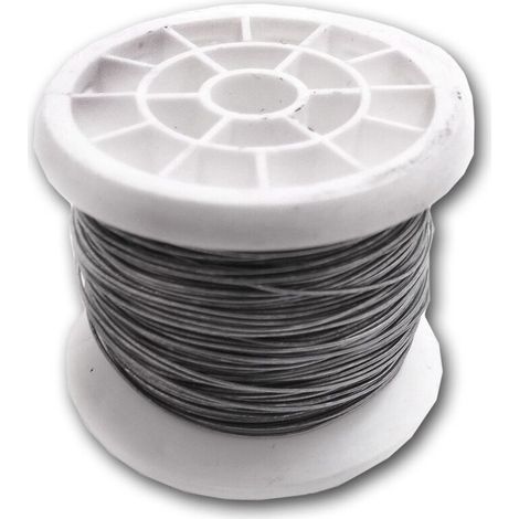 Bobine de fil d'argent n°6 - 0,40 mm x 50 m