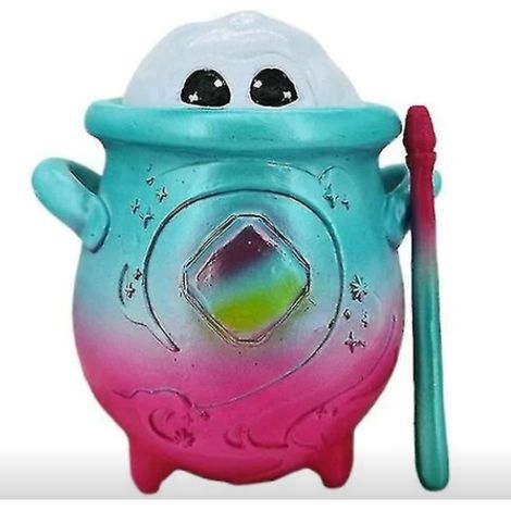 Pot à Brume Magique Mixte Pot à Brume Magique Pot à Résine Cadeau d'Artisanat pour Enfants Pot à Brume Magique 14 11 15CM Couleur