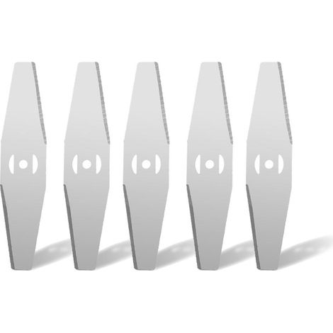 Lot de 5 lames de rechange résistantes à l'usure pour coupe-herbe électrique, accessoire de taille pratique (1/5)