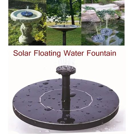 Fontaine solaire bionique personnalisable (Dimensions 16 cm) - Mini fontaine solaire (1/5)