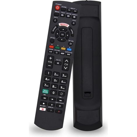 Remplacement Telecommande Universelle TV Panasonic pour Tout Panasonic Smart TV Viera HD LCD LED TV - Aucune Configuration requise (1/5)
